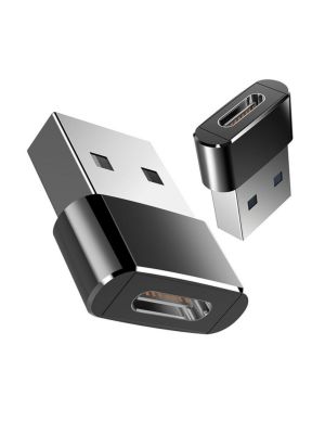 Globaltone USB A Mâle à USB C femelle, noir