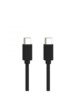 Globaltone cable  USB C male/male  60W  3ft, Noir, Charge et Data