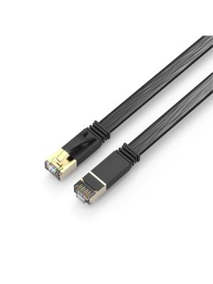 HP Câble réseau Ethernet Cat7 F/FTP, 600MHz, 10Gbps, RJ45, Noir, 1 mètre (DHC-CAT7-01M)