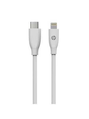 HP Câble USB C à Lightning, charge et synchronisation, prend en charge l'alimentation, Blanc, 1 mètre (DHC-MF102-1M)