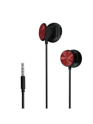 HP Écouteurs Stéréo intra-auriculaire avec contrôle du volume et micro, Noir (DHH-1112-BLACK)