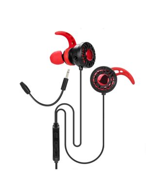 Écouteurs Stéréo intra-auriculaire avec microphone pour jeu GE-109 pour Cellulaire