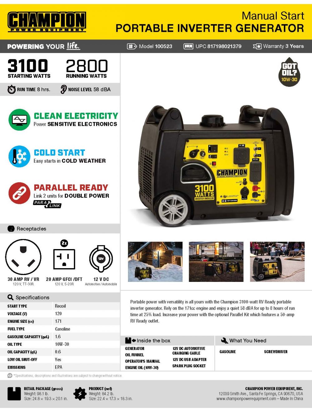 main product photo