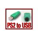 Adaptateur USB mâle à PS2 femelle