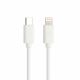 Globaltone cable USB C male male lightning 27W 3ft, Blanc, Charge et Data, Real PD
