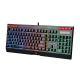 Marvo Pro Clavier de jeu illuminé, Membrane, 112 touches (KG880)